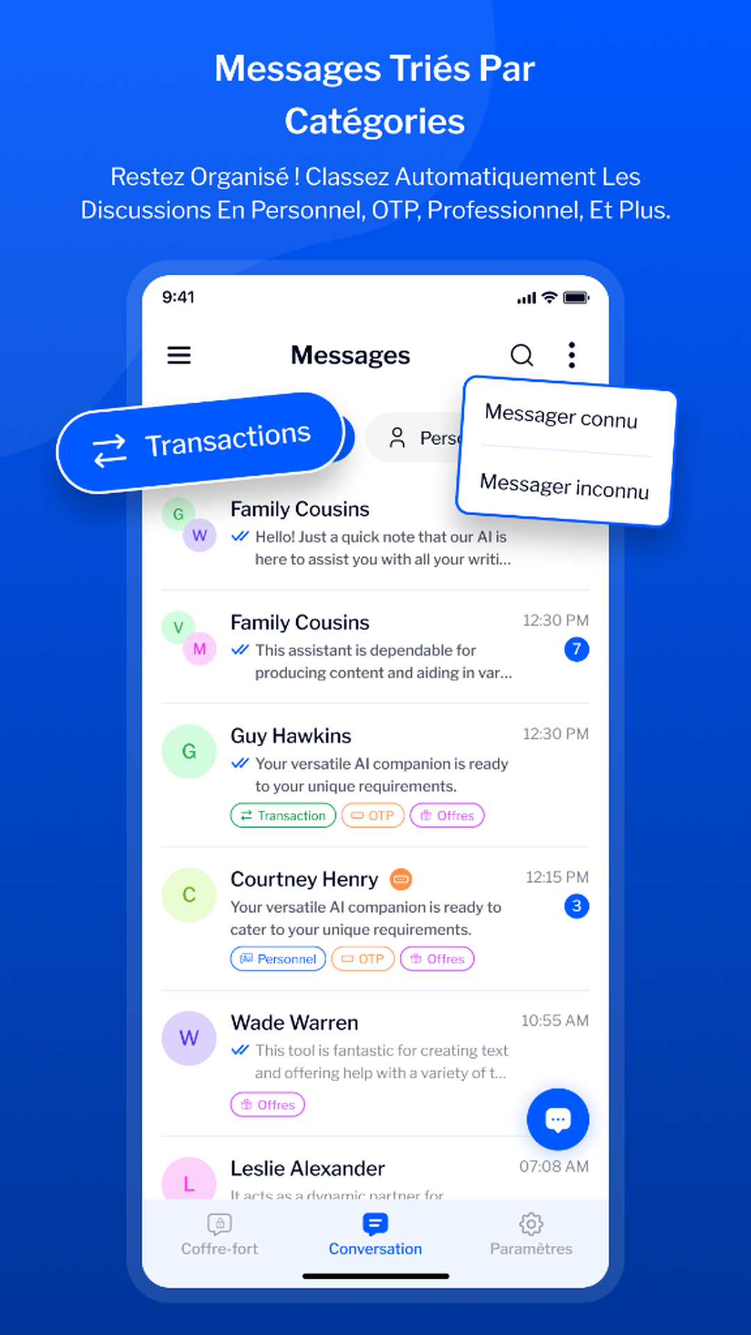 Clean Inbox and Auto Categorization Screenshot