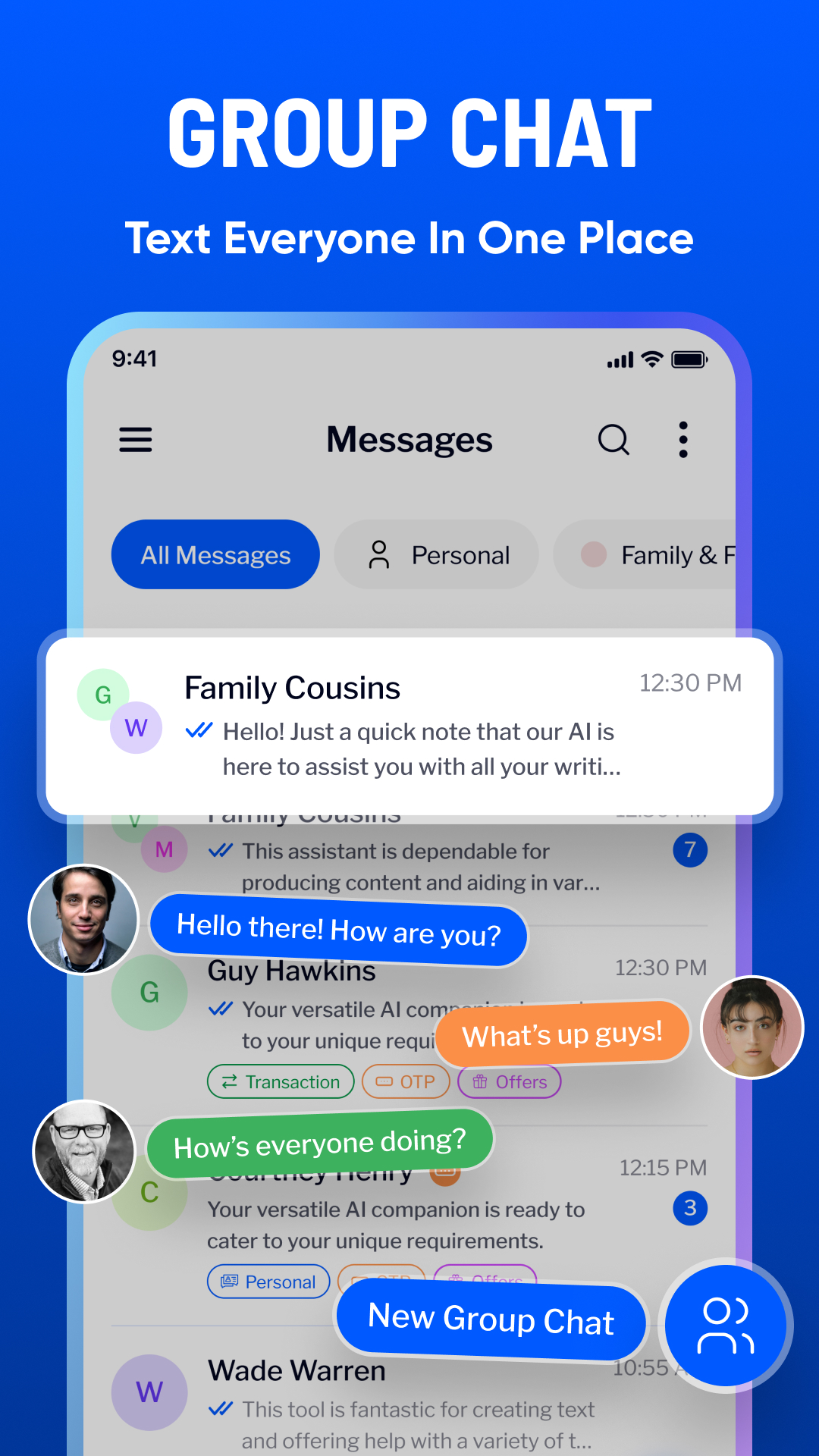 Group Chat Screenshot