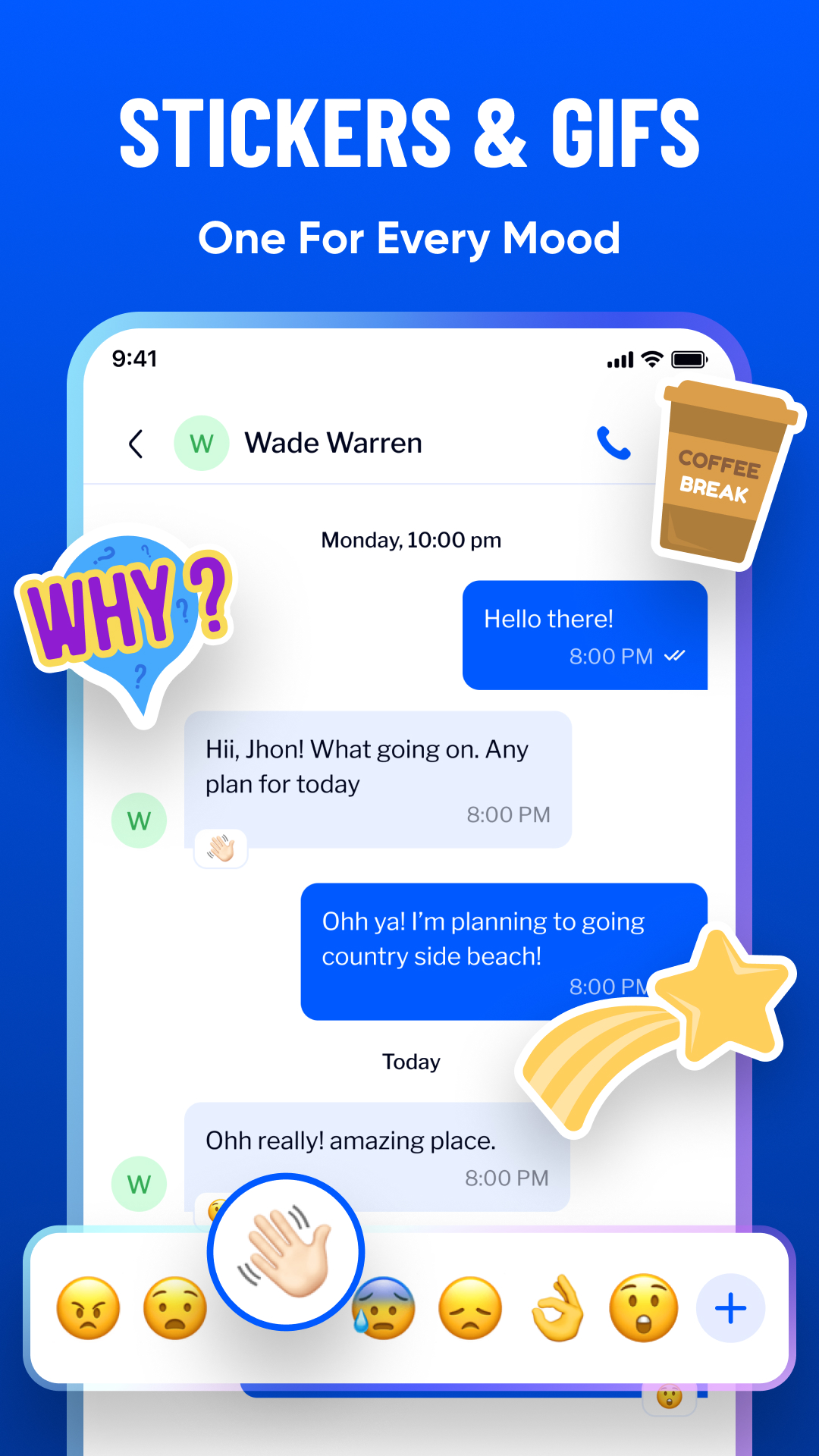 Stickers and GIFs Screenshot